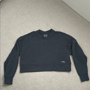AYBL Dark Blue Cropped Sweatshirt